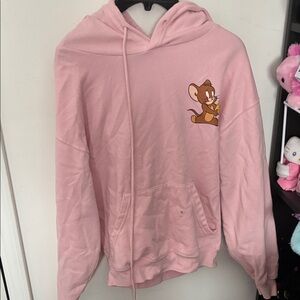 USED Tom and Jerry hoodie(CHECK DESCRIPTION)